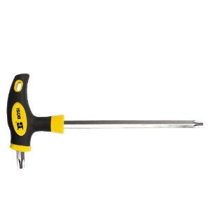 波斯双色柄T型梅花内六角扳手T45评测 五金工具中的实用精品